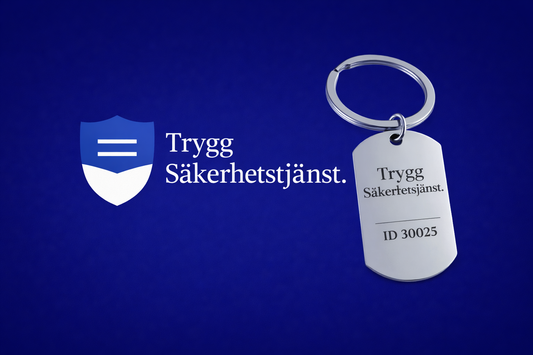 Trygg Nyckelbricka